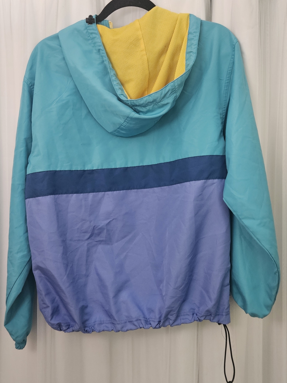 Dutch Bros Teal & Purple Windbreaker Jacket - Picture 9 of 14